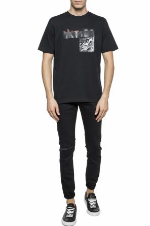 T-shirt with a crew neckline, zdjęcie 2 T-shirt with a crew neckline od Diesel